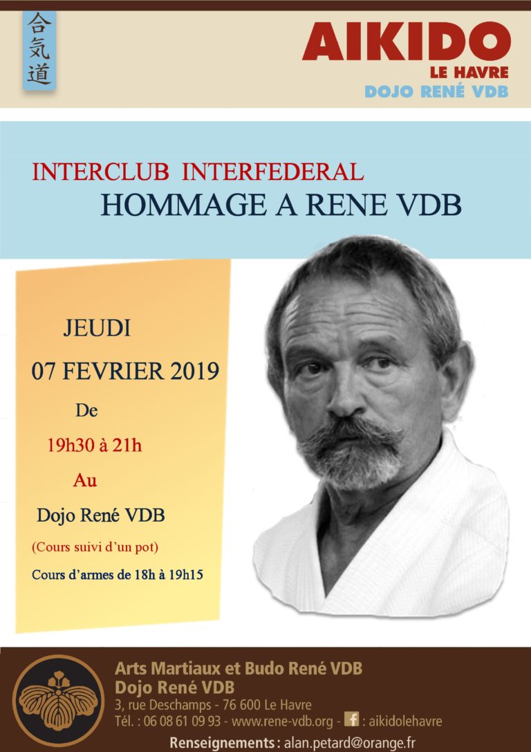 INTERCLUB : HOMMAGE A RENE VDB